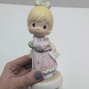 Vintage 1998 Precious Moments Confirmed In the Lord Figurine With Original Box
